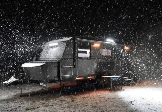 It’s beginning to look a lot like Christmas… But it shouldn’t be like this in New Zealand. This was actually October just gone, Spring. ❄️ 

#tasmantravels #australis #australiscaravans #australiscaravansnz #newzealand #vanlife #christmas 
Australis Brand Ambassador