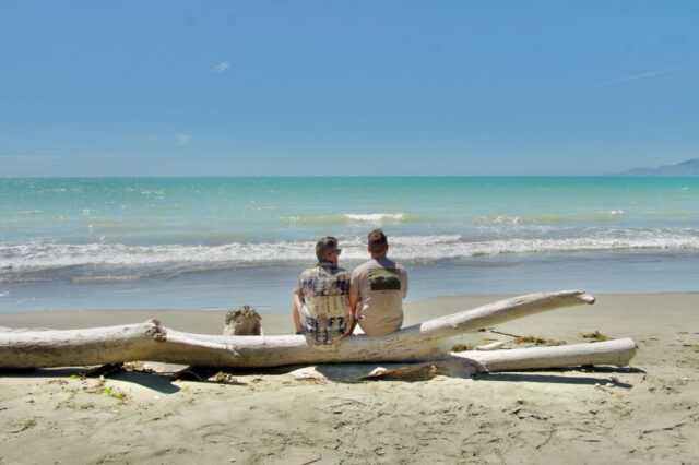 When we were last in the @nelsontasmannz we took the @sinchbikes down to Rabbit Island Moturoa! We had been crook for a while, massive thanks to our mates who cooked for us and brought us meds and laughs! 💛

So nice to feel the sun, and the ocean! The track is part of the Great Taste Trail.

Hope the ducking survived. 

PS: Our bikes aren’t designed to go on beaches. 🌞 

#tasmantravels #nelsontasman #sinchbikes #beach #ocean #bikeride #nelson #newzealand #summer