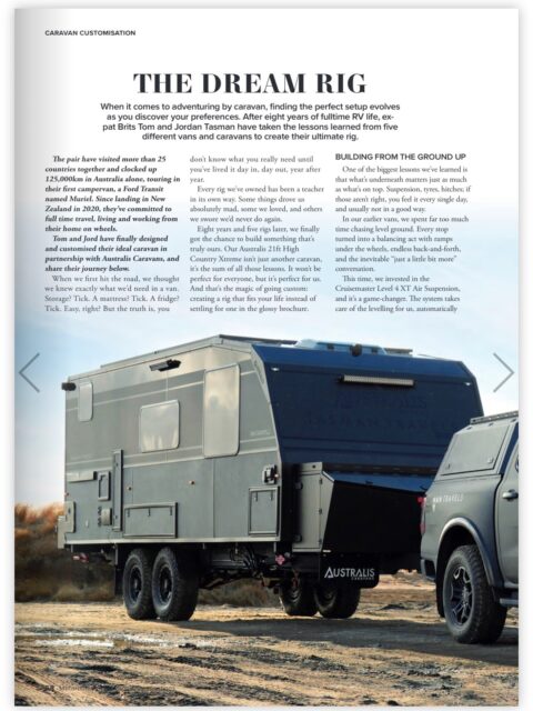 The Dream Rig - The full build journey, from concept through to the finished setup! 👌
Link in bio.
#tasmantravels #motorhomescaravansanddestinations #australiscaravans #newzealand #australiscaravansnz
Australis Brand Ambassador