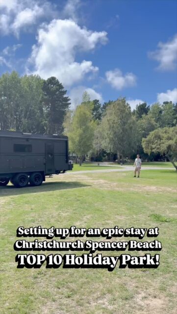 The weathers awesome! This parks awesome! It’s going to be an epic stay!!
#tasmantravels #top10holidayparks #newzealand #christchurch #travel