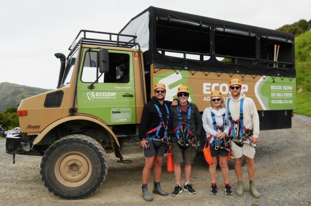 What an epic day out with the legends at @ecozip_adventures @kaikouranz
This was our second time doing it, but this time we got to bring my folks along too, and safe to say they had an absolute blast.
The adventure starts with a ride up the hill in a serious bit of kit, a Unimog, climbing high above Kaikōura with incredible views over the coastline and mountains. Once you reach the top, the real fun begins.
You’ll zip through native forest on a series of long, fast ziplines, then wander along beautiful bush walks between each platform while the guides share stories about the area, local conservation, and the unique landscape that makes Kaikōura so special.
The team and our guides were absolutely awesome, making the whole experience relaxed, fun, and super informative from start to finish.
It’s the perfect mix of adventure, scenery, and learning about the land, and honestly something that’s great for pretty much any age.
If you’re heading to Kaikōura, this is an absolute must-do.
And the cool thing? You can also experience EcoZip Adventures over on @waiheke.co.nz too.